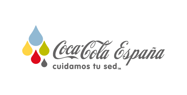 logo vector Coca-Cola cuidamos tu sed