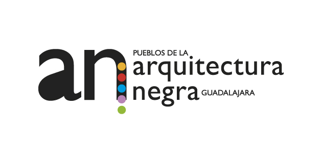 logo vector Pueblos Arquitectura Negra