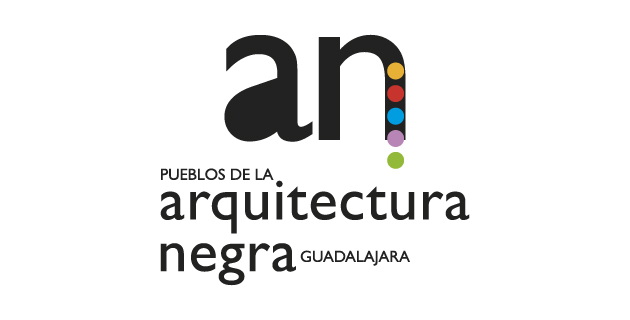 logo vector Pueblos Arquitectura Negra