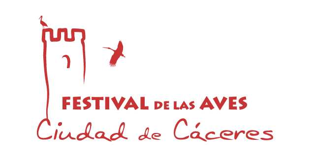 logo vector Festival de las Aves Ciudad de Cáceres