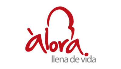 logo vector Álora llena de vida