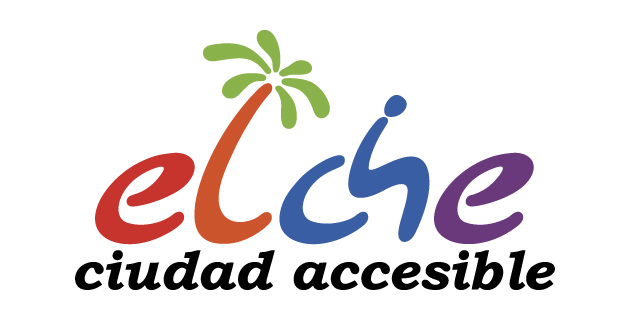 logo vector Elche Ciudad accesible