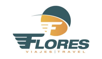 logo vector Viajes Flores