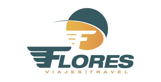 logo vector Viajes Flores