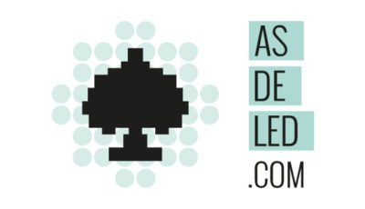 logo vector AS de LED