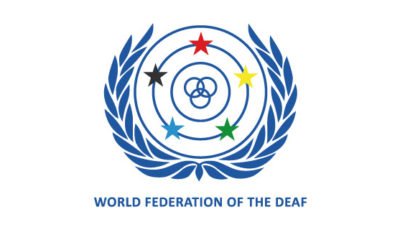 logo vector World Federation of the Deaf