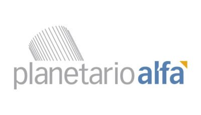 logo vector Planetario Alfa