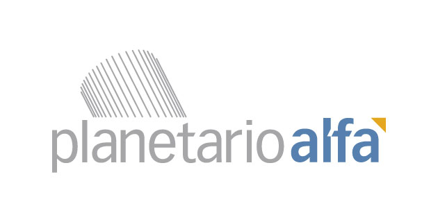 logo vector Planetario Alfa
