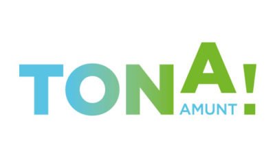 logo vector Tona Amunt!