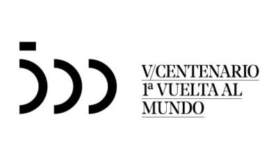 logo vector V Centenario de la primera vuelta al mundo