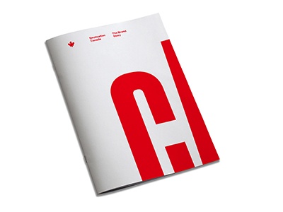 Destination Canada brand booklet
