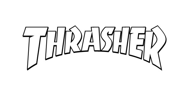 logo vector Thrasher