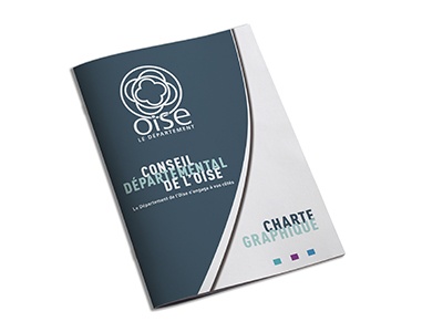 Conseil départemental de l'Oise charte graphique