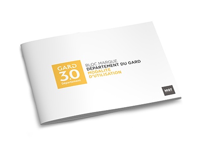 Département du Gard charte graphique