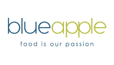 logo vector Blue Apple