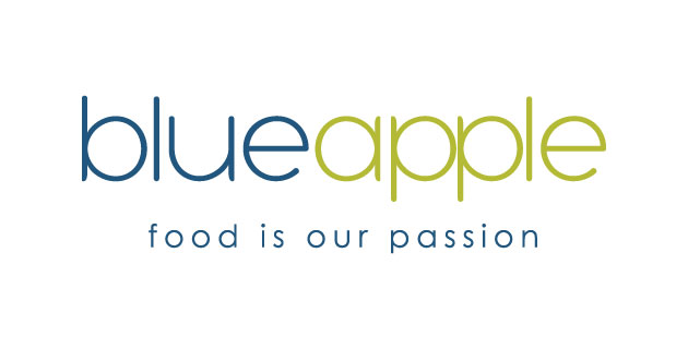 logo vector Blue Apple