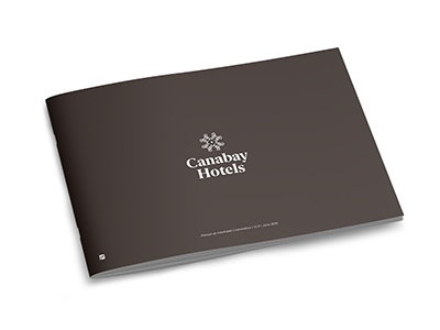 Canabay Hotels manual de identidad corporativa