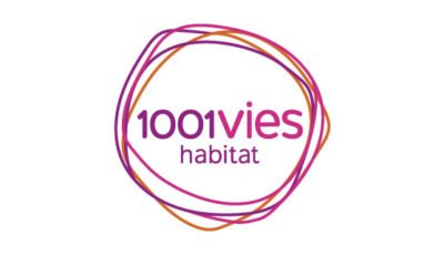 logo vector 1001 Vies Habitat