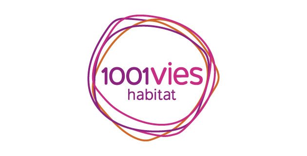 logo vector 1001 Vies Habitat