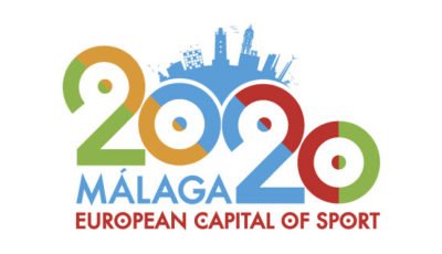 logo vector Málaga 2020, Capital Europea del Deporte