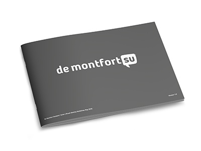 De Montfort Students’ Union brand identity guidelines