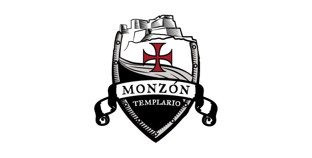 logo vector Monzón Templario