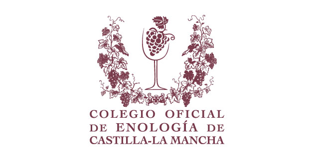 logo vector Colegio Oficial de Enología de Castilla-La Mancha