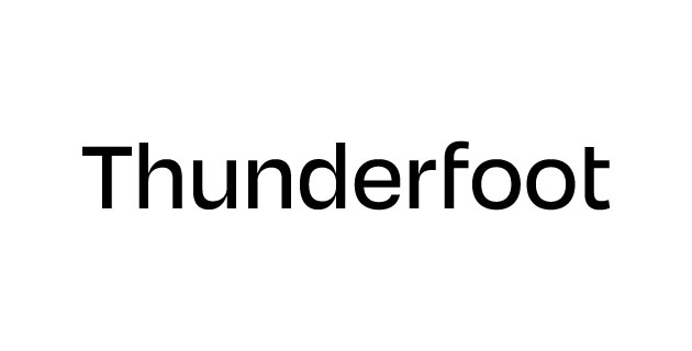logo vector Thunderfoot