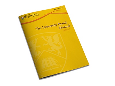 Aberystwyth University brand manual