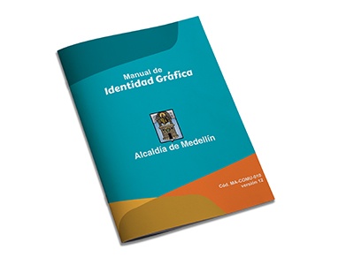 Alcaldía de Medellín identidad gráfica