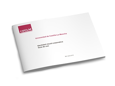 Universidad de Castilla-La Mancha identidad visual corporativa