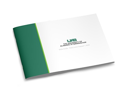 University of Alabama in Birmingham style guide