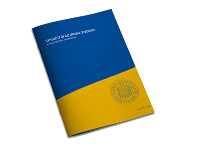 UC Riverside visual identity guidelines