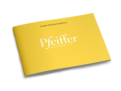 Pfeiffer University graphic identity guidelines