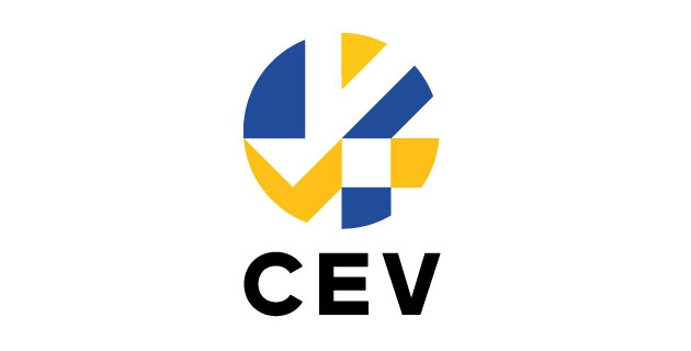 logo vector Confédération Européenne de Volleyball