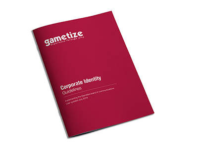 Gametize corporate identity