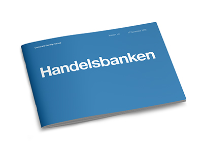 Handelsbanken corporate identity manual