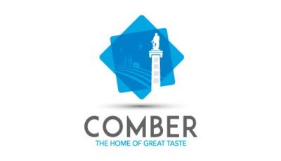 logo vector Comber town