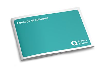 Commune d'Ixelles concept graphique