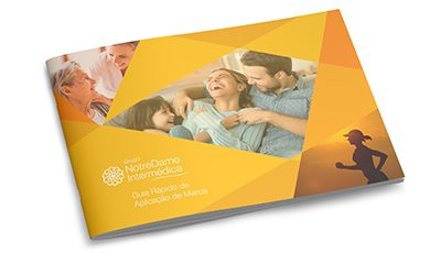 Grupo NotreDame Intermédica aplicação de marca