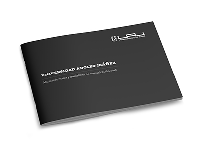 Universidad Adolfo Ibáñez manual de marca