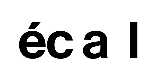 logo vector ECAL/Ecole cantonale d'art de Lausanne