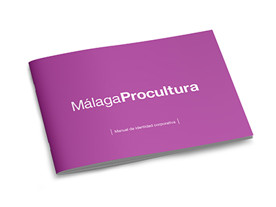 MálagaProcultura identidad corporativa