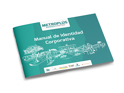 Metroplús identidad corporativa