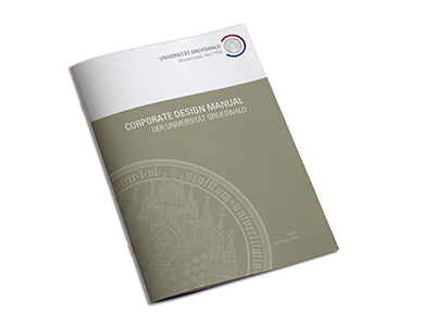 Universität Greifswald corporate design manual