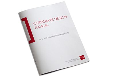 Johannes Gutenberg-Universität Mainz corporate design manual