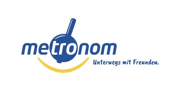 logo vektor metronom