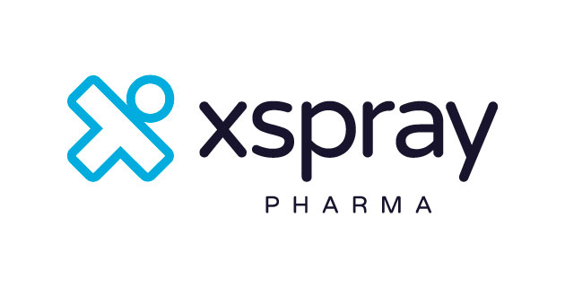 logotyp vektorformat vector Xspray Pharma