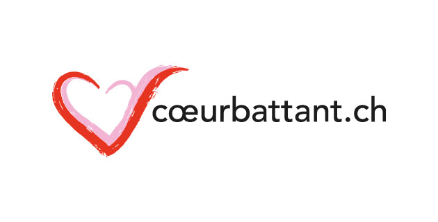 logotyp vektorformat Cœur Battant