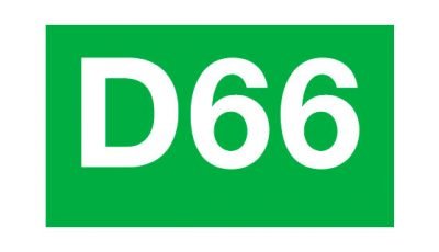gevectoriseerd logo D66